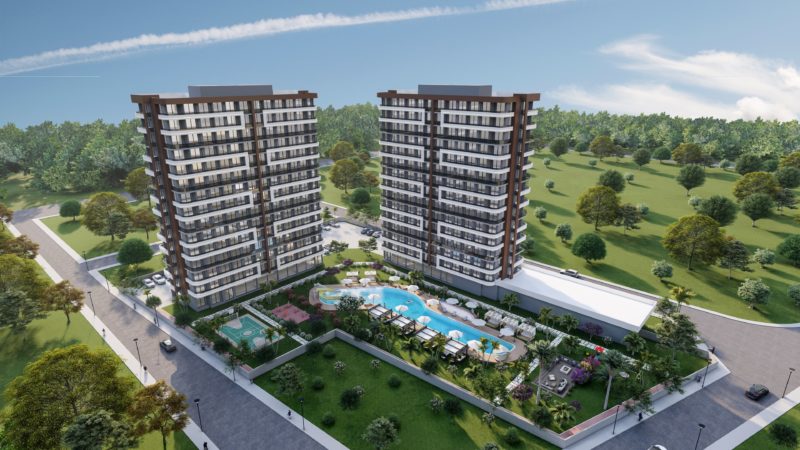 New luxury investment project in Mersin, Tömük