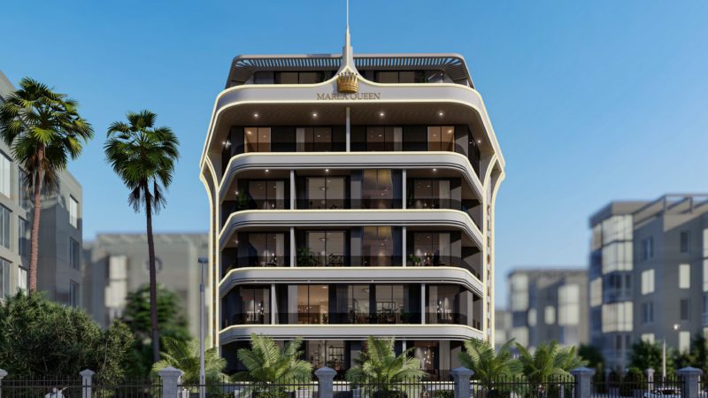 A new small project in the center of Alanya, Saray