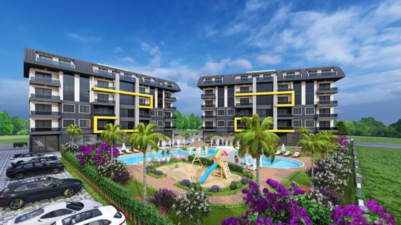 A new chic project in Alanya, Oba