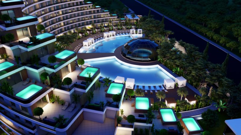A new major project in Antalya, 1+1 rooms, Altıntaş