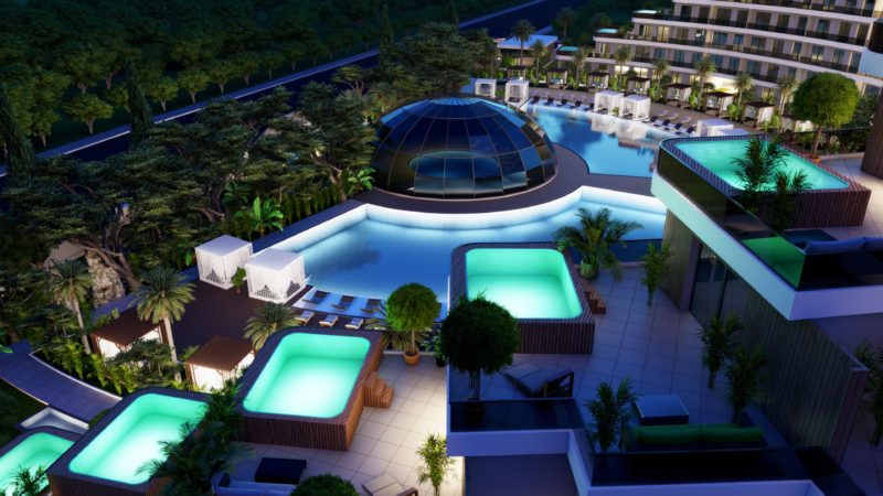 A new major project in Antalya, 1+1 rooms, Altıntaş