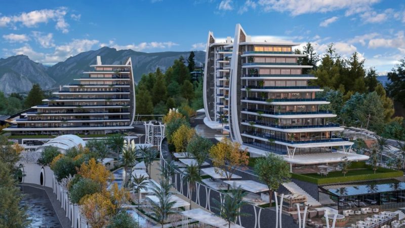 Luxury complex of premium class in Alanya, Kargıcak