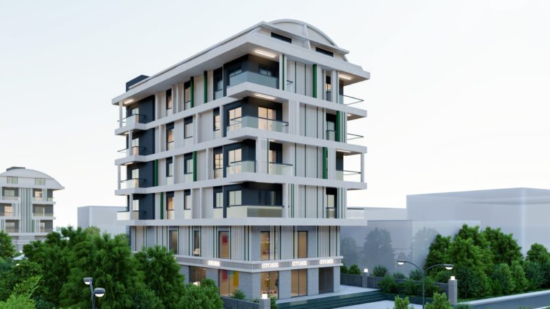 New project in Alanya, 500 meters from the sea, Oba