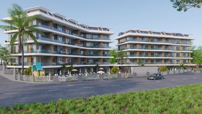 A new chic project in Alanya, Oba