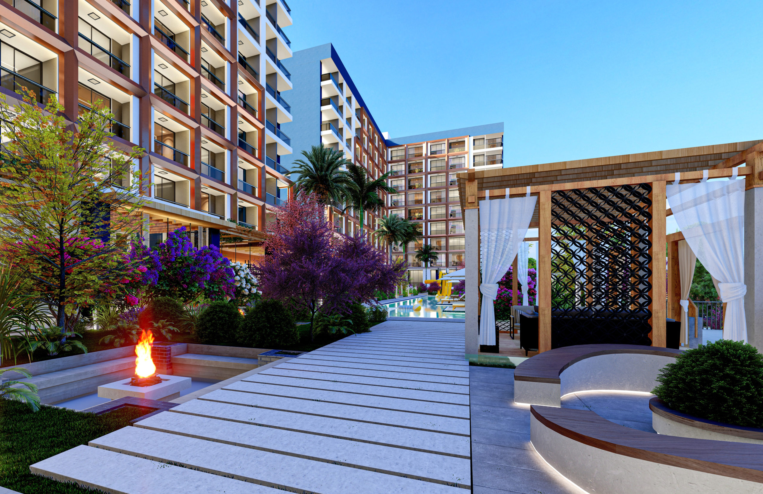 New project in Mersin, 2 minutes from the sea
