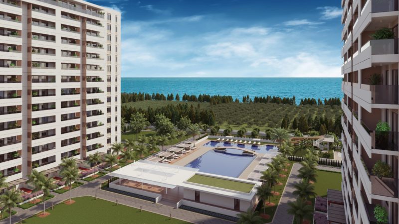 New premium complex in Mersin, 230 m from the sea