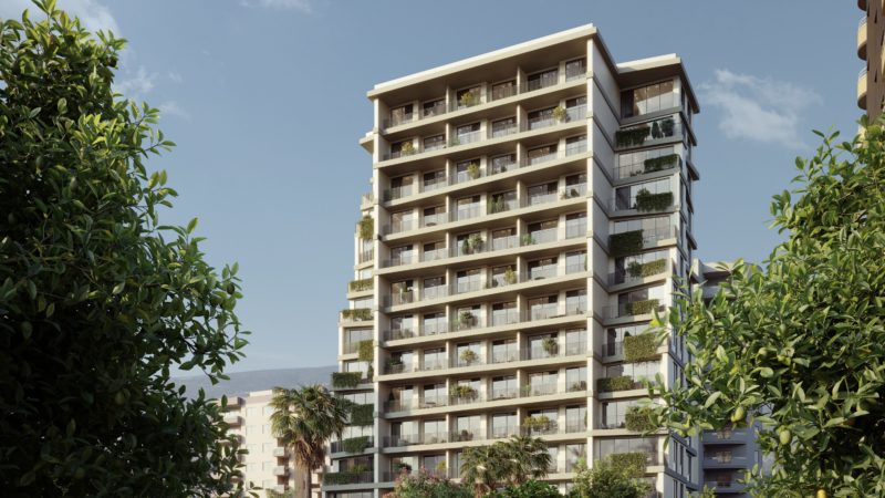 New club residential complex in Mersin, 100 m. from the sea