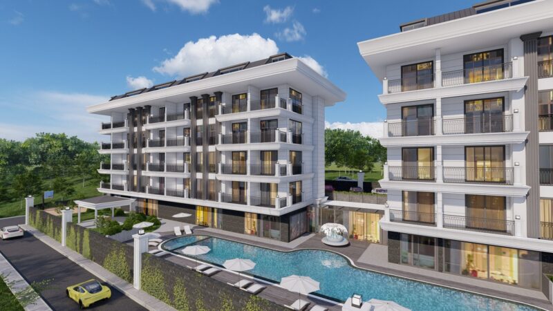 A new luxury project in the Payallar area, from 110,000 euros