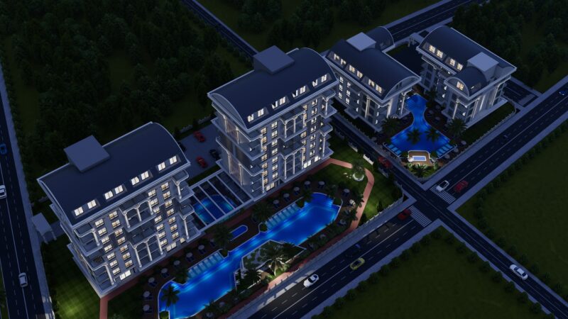 Charming LUXURY complex in the Alanya area