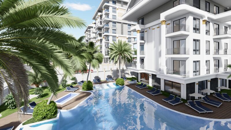 Charming LUXURY complex in the Alanya area