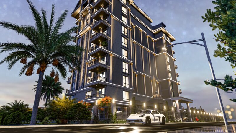 NEW EXCLUSIVE project in the center of ALANYA
