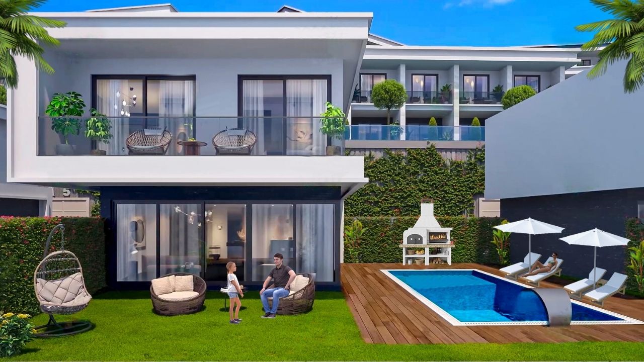 A new project of comfort-class villas and apartments