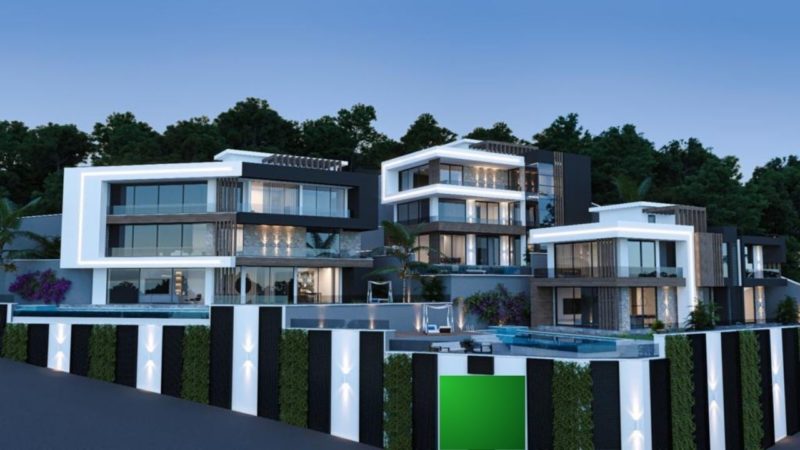 New exclusive 5+1,6+1 Villas in Alanya, Cikcilli District