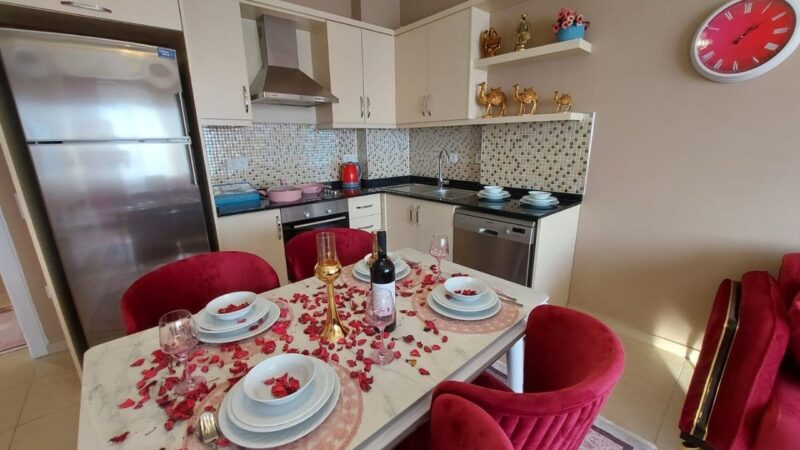 Stunning 2+1 view apartment in a developed area of Alanya