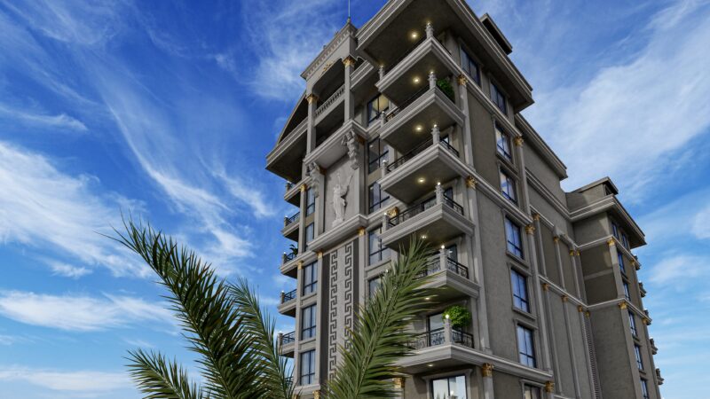 NEW EXCLUSIVE project in the center of ALANYA