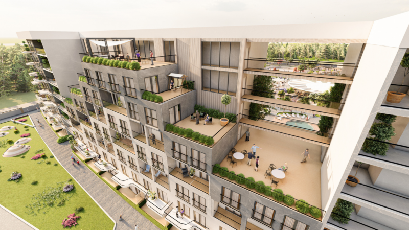 New exclusive complex in Antalya, Altıntas district