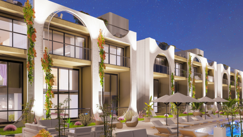 New modern project in Northern Cyprus, Esentepe/Bahceli