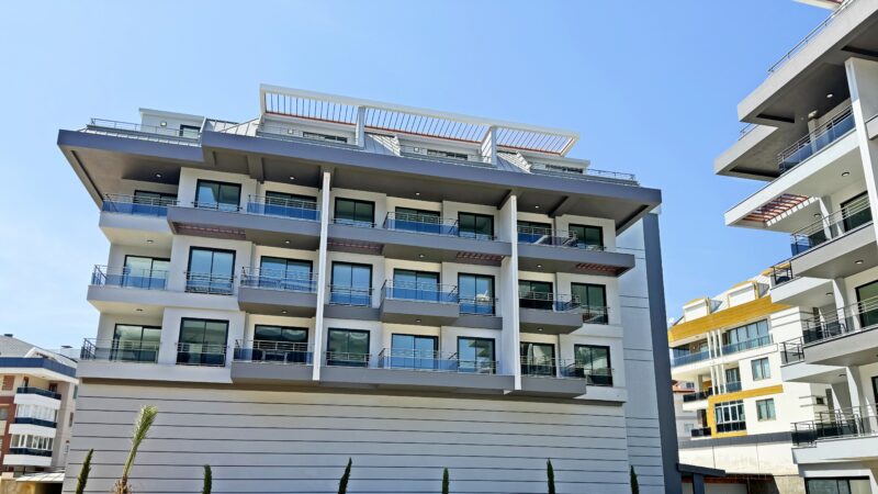 Duplex 2+1 in a new residential complex in Alanya, Oba